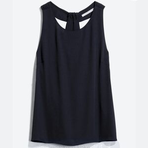 Collective ConceptsBlack Back Detail Top